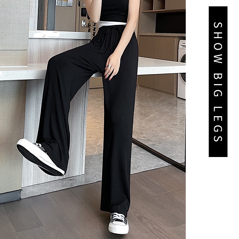 Quần ống rộng SUXI lưng cao chống nắng thời trang mùa hè cho nữ