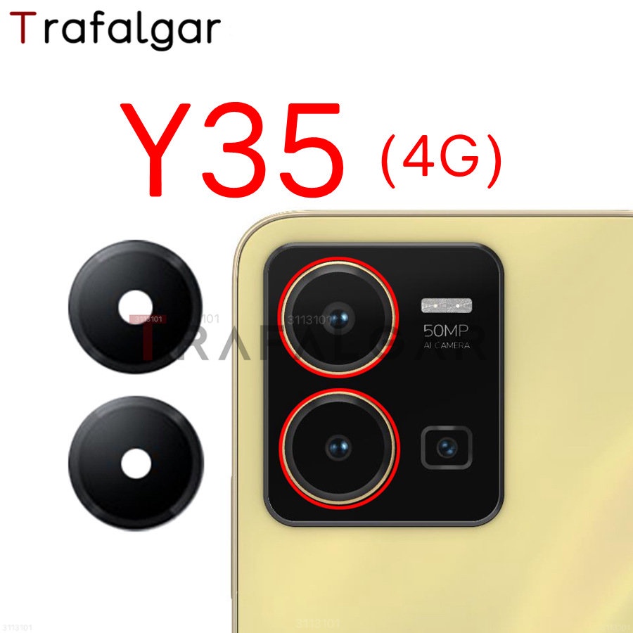 Ống Kính camera Sau Thay Thế Kèm Miếng Dán Cho vivo y35