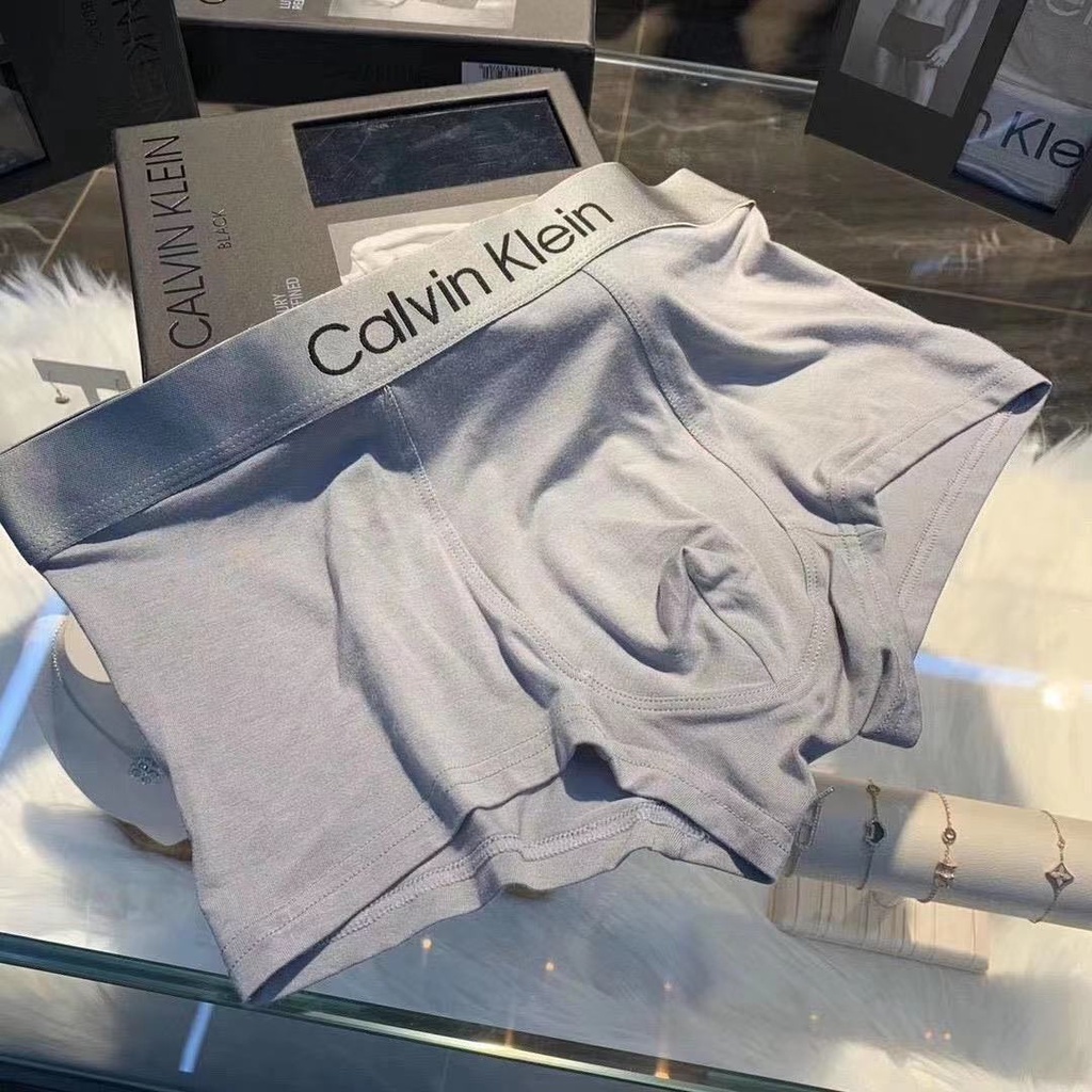 CALVIN KLEIN Bông ModaleQuần sịp đùi nam hàng cao cấp, quần sịp nam đẹp thoáng mát, co giãn đủ màu hàng loại