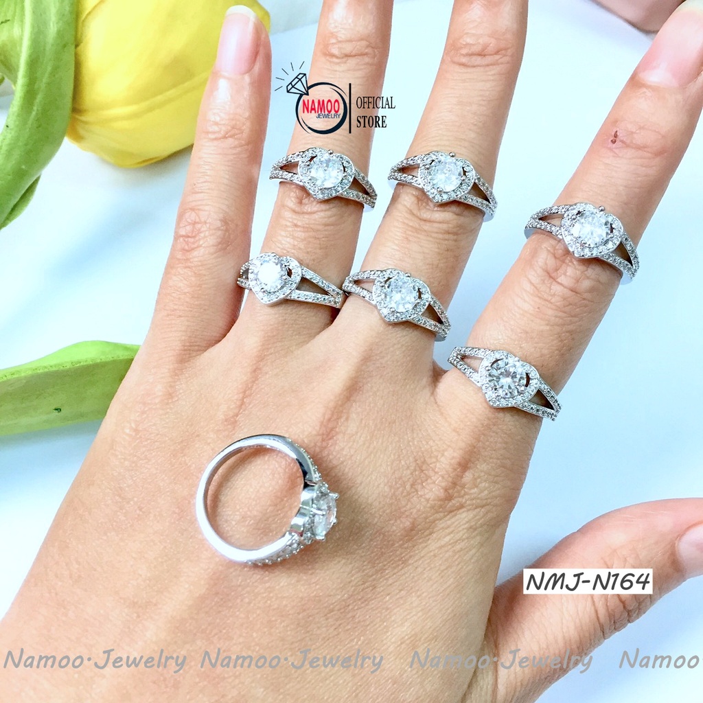 Nhẫn Nữ Nhỏ Xinh MNJ N164 Hình Trái Tim Nhỏ Đẹp Cho Nữ