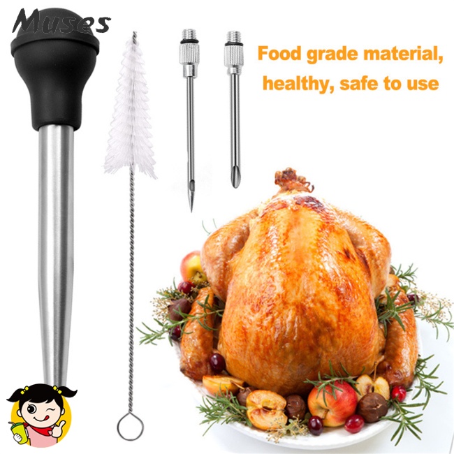 Bộ Ống Tiêm Thổ Nhĩ Kỳ Kèm 2 Kim Vệ Sinh Tiện Dụng Cho Nhà Bếp