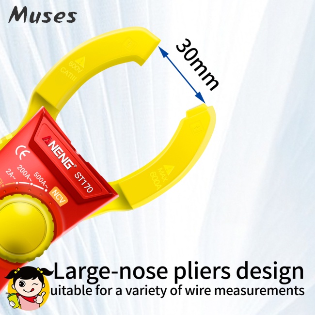 Đồng Hồ Vạn Năng Kỹ Thuật Số Aneng St170 500a Ac / dc 1999