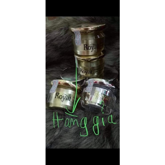 Bộ kem dưỡng ROYAL ngày và đêm  danh cho mặt - hết nam,da đều màu