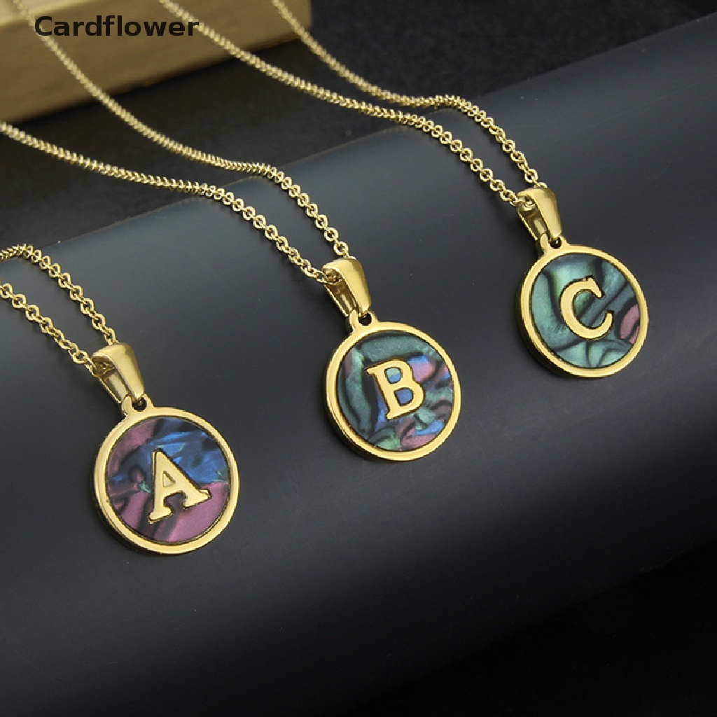 Vòng cổ 26 Chữ Cái Bằng Thép Không Gỉ Thời Trang Cho Nữ