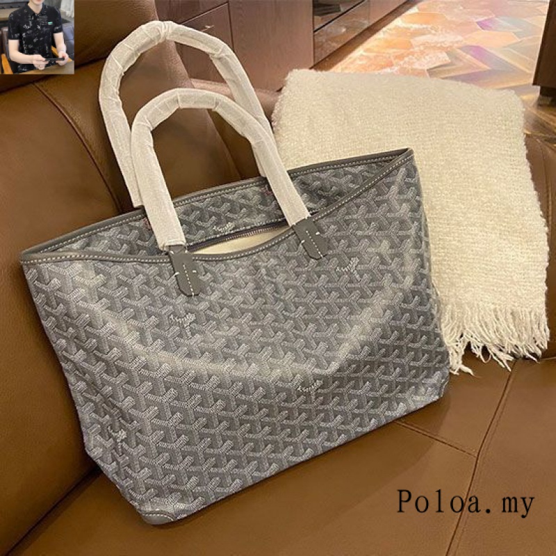 GOYARD Túi Xách Tote Cỡ Lớn Có Khóa Kéo Thời Trang Cho Nữ