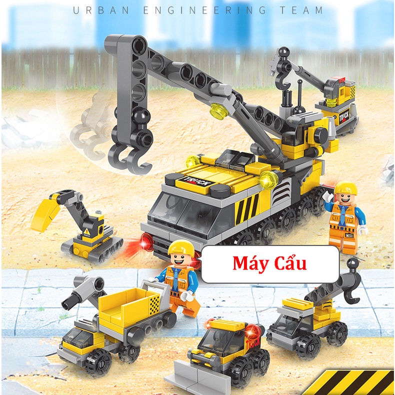 Mô Hình Xe Tăng Chiến Đấu Lắp Ráp Đồ Chơi Xếp Hình Cho Bé - Quà Tặng Cho Trẻ Em