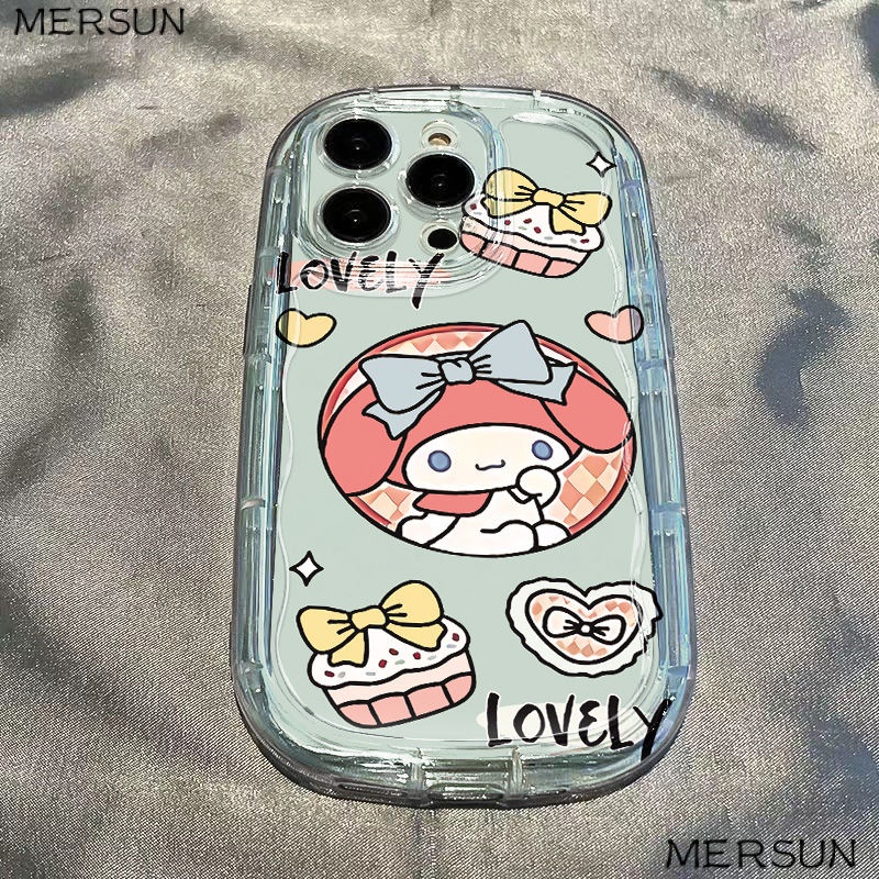 ✅Ốp Điện Thoại Mềm Trong Suốt Chống Sốc In Họa Tiết Melody Cho iPhone148pxs1113 / 12xr7 YLTK