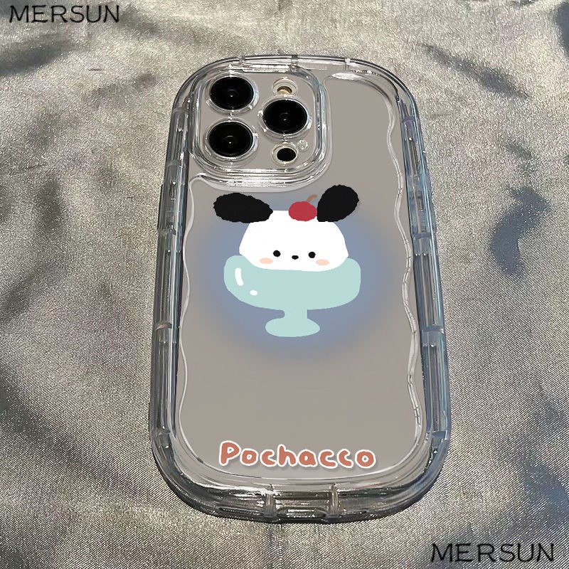 ✅Ốp Điện Thoại Mềm Trong Suốt Chống Sốc In Hình Chó Pacha Cho Iphone 8p7 / 11 14 12promaxxs 13 Xr / DIMQ