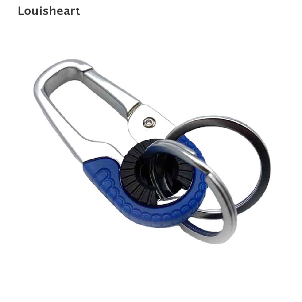 1 Móc Khóa Đôi Bằng Thép Không Gỉ Louisheart TFG