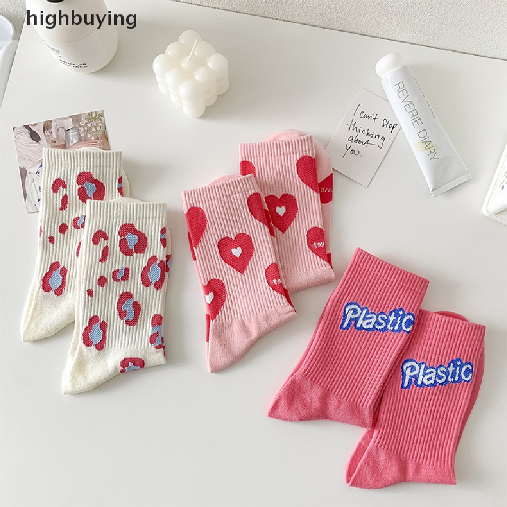 Đôi Vớ Cotton Họa Tiết Trái Cây Dễ Thương Cho Nữ