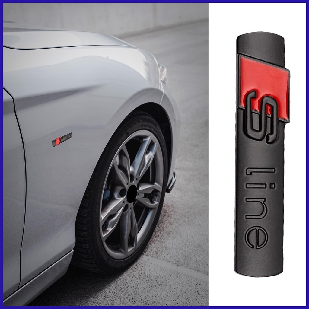 Logo Dán Trang Trí Xe Hơi Sline Q5 Q7 A3 A5 A4L A6L A8L Đẹp Mắt