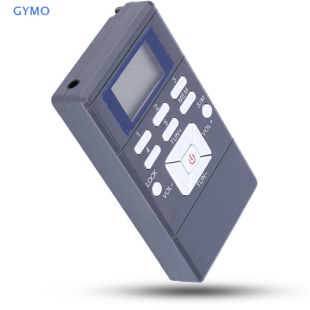 Radio FM AM Kỹ Thuật Số Mini Bỏ Túi Kèm Tai Nghe HDY