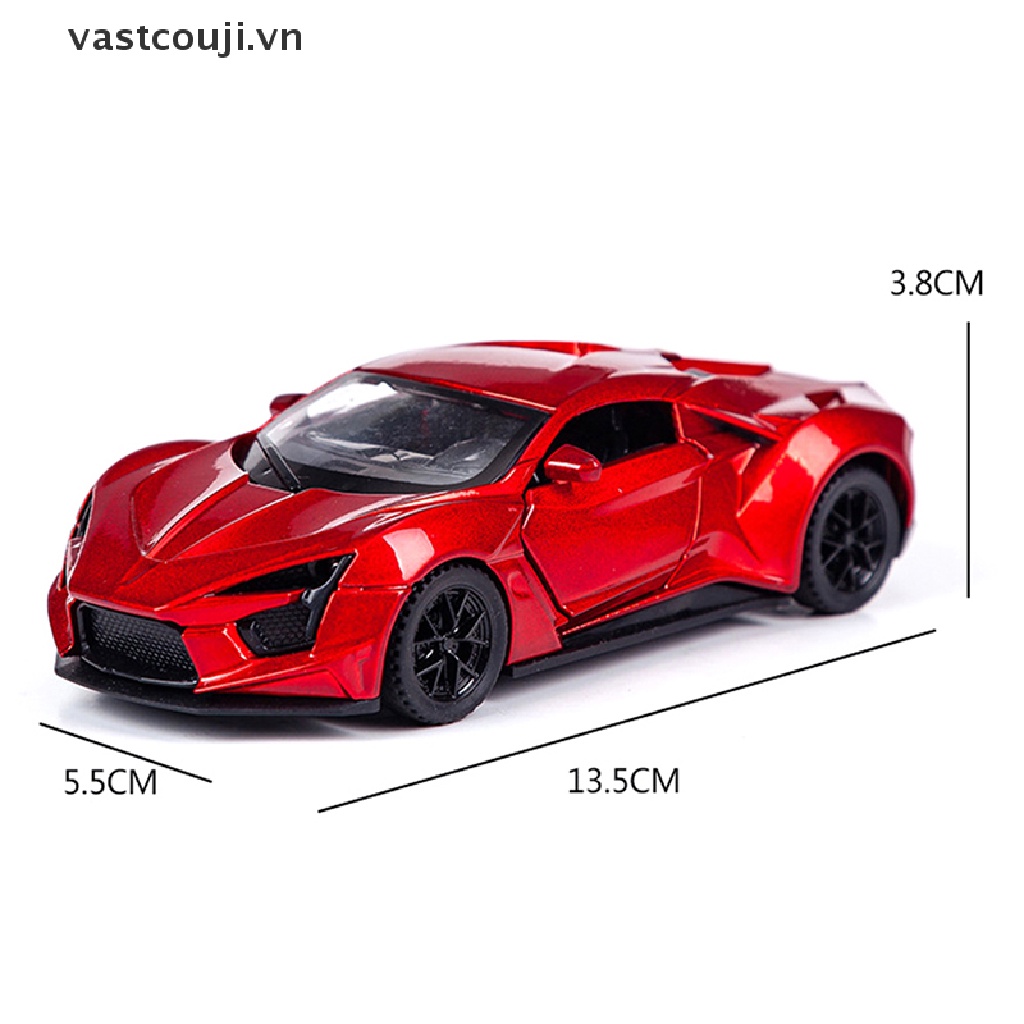 Mô Hình Xe Ô Tô Thể Thao VASTJI Lykan Hypersport Tỉ Lệ 1: 32