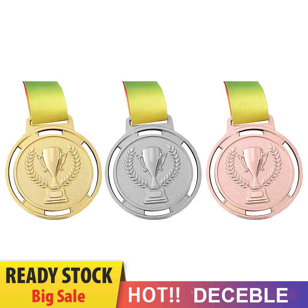 Torch Souvenir Zinc Alloy Sport Competition Prize with Ribbon Strap