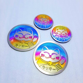TEM MÈO, THẦN TÀI TITAN 3 SIZE 2.8CM- 4CM -4.5CM 6CM