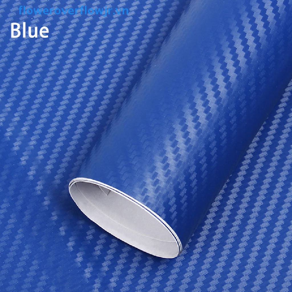 Phim Dán Vinyl Sợi Carbon 3D 127x30cm Trang Trí Xe Hơi