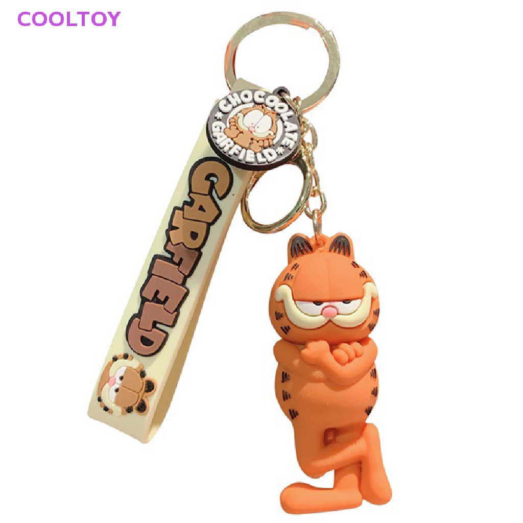 Móc Khóa Điện Thoại Hình Mèo Garfield Dễ Thương