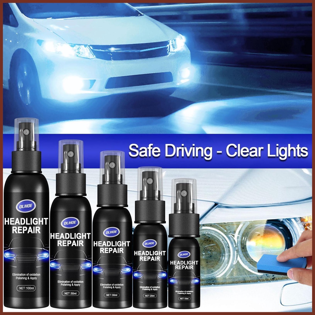 Dung Dịch Vệ Sinh Đèn Pha Xe Hơi Chuyên Dụng