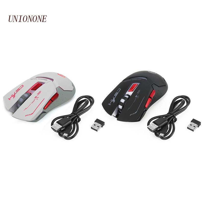 Chuột Quang Không Dây Chơi Game ONE 2400DPI Cổng USB