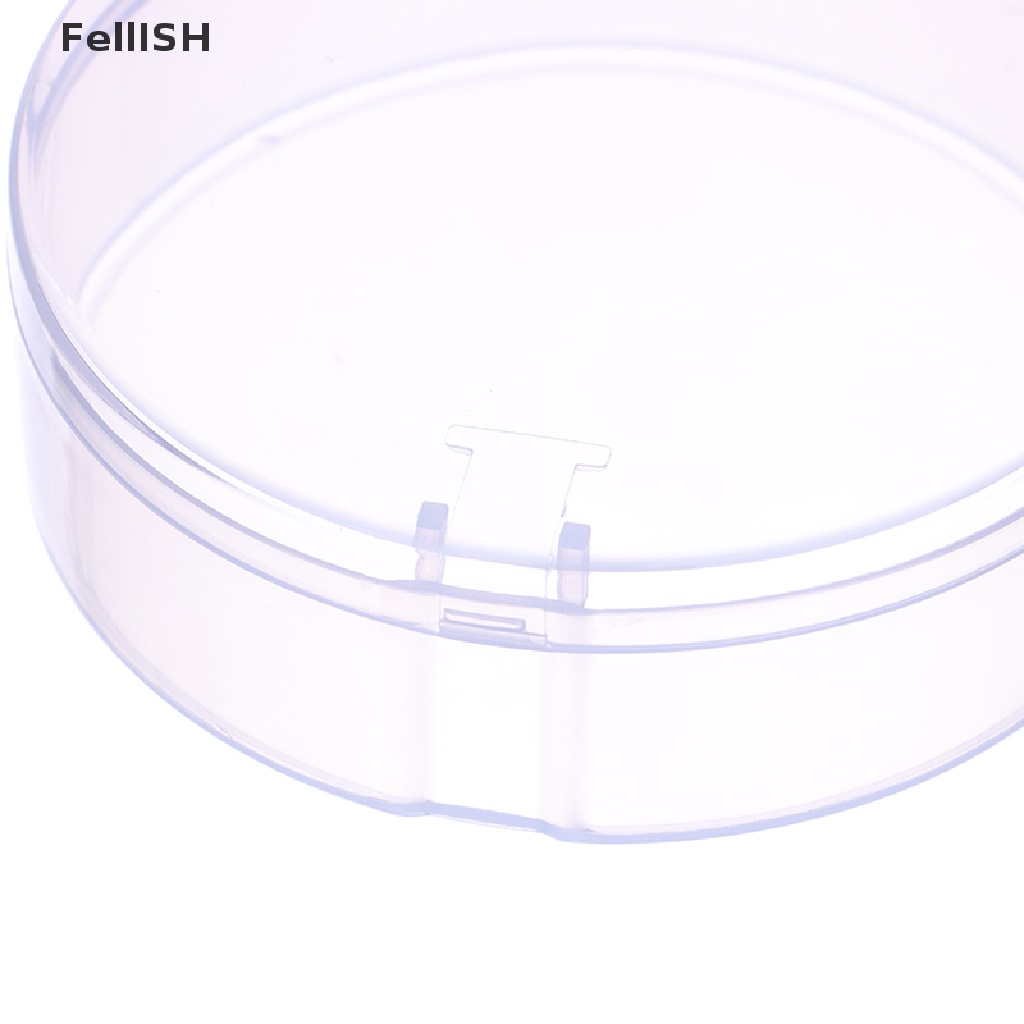 Hộp Đựng Mút Trang Điểm Hình Tròn Trong Suốt Tiện Dụng 439br