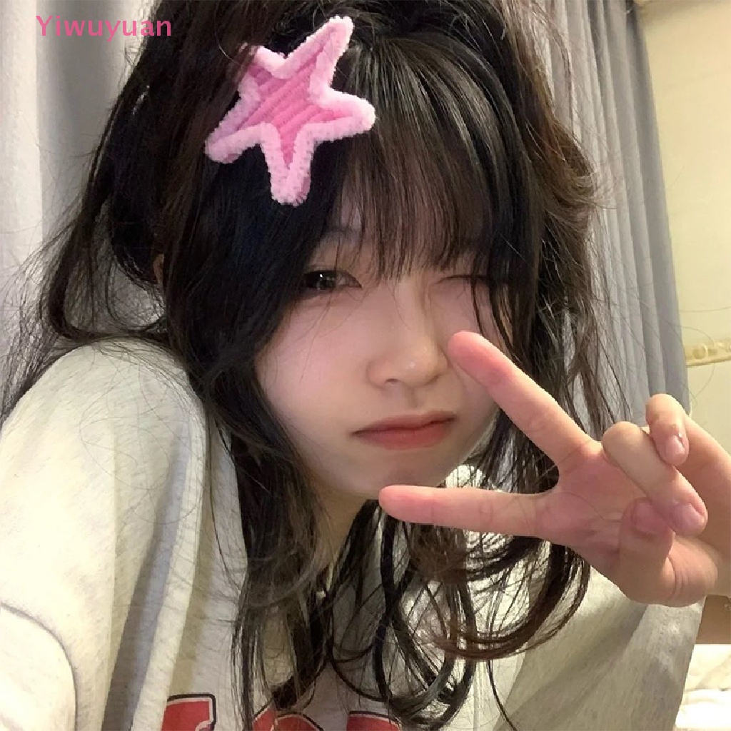 Kẹp Tóc Ngôi Sao Năm Cánh Y2k Dễ Thương Cho Nữ