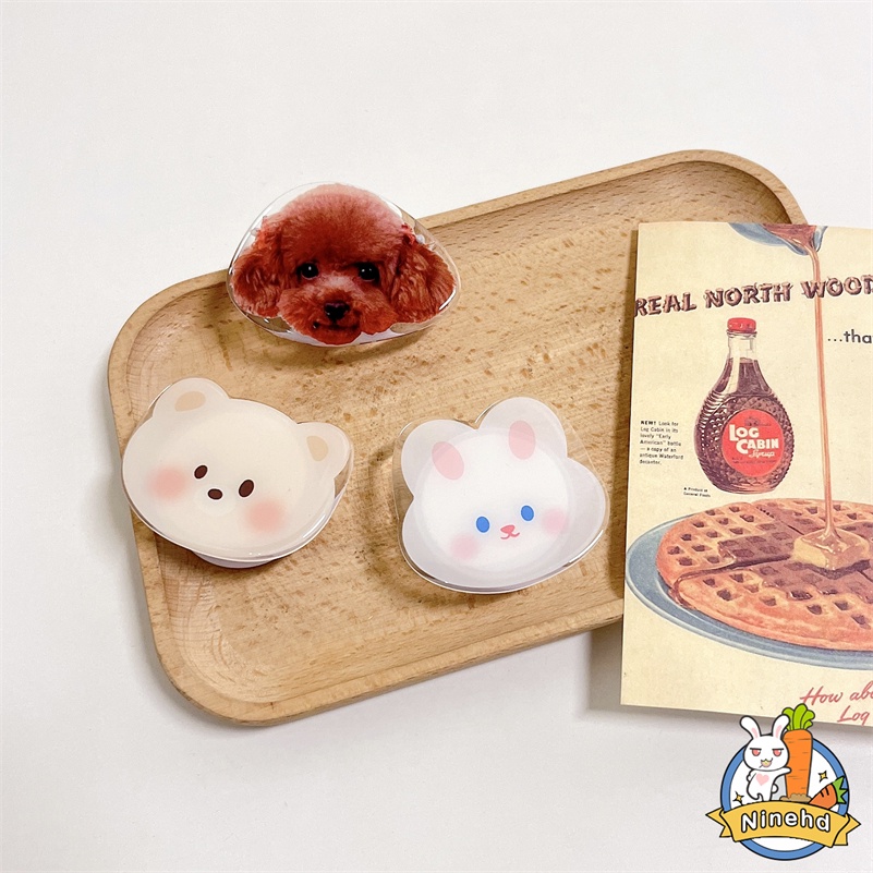 Nhẫn Đỡ Điện Thoại Hình Hoạt Hình 3D Có Thể Điều Chỉnh