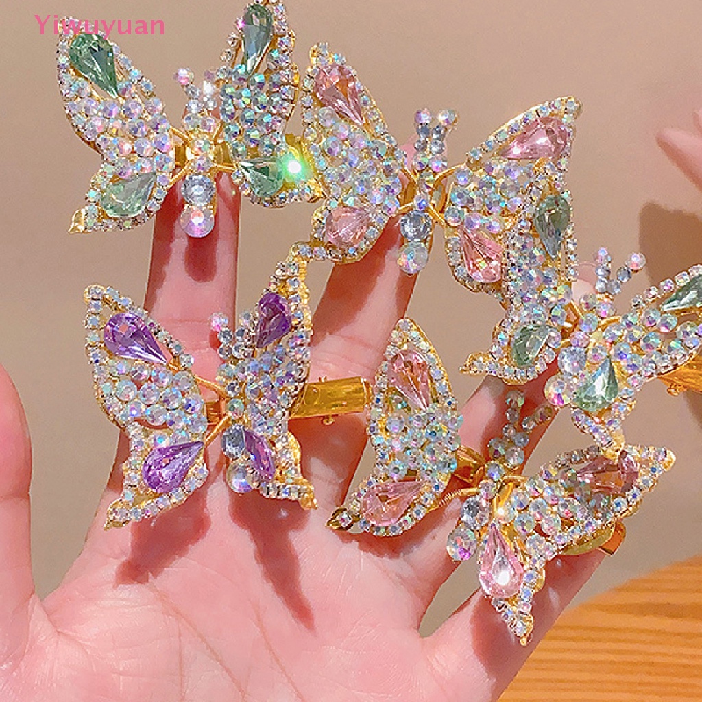 Kẹp Tóc Bướm Di Chuyển Phụ Kiện Mới Cho Nữ