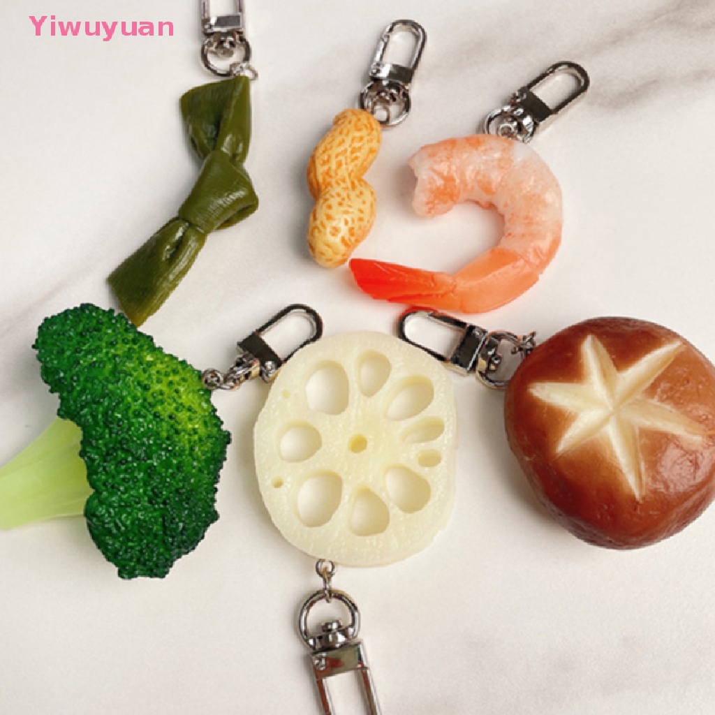 (MớI) Dây ChuyềN / Móc KhóA HìNh ThứC Ăn Sáng TạO