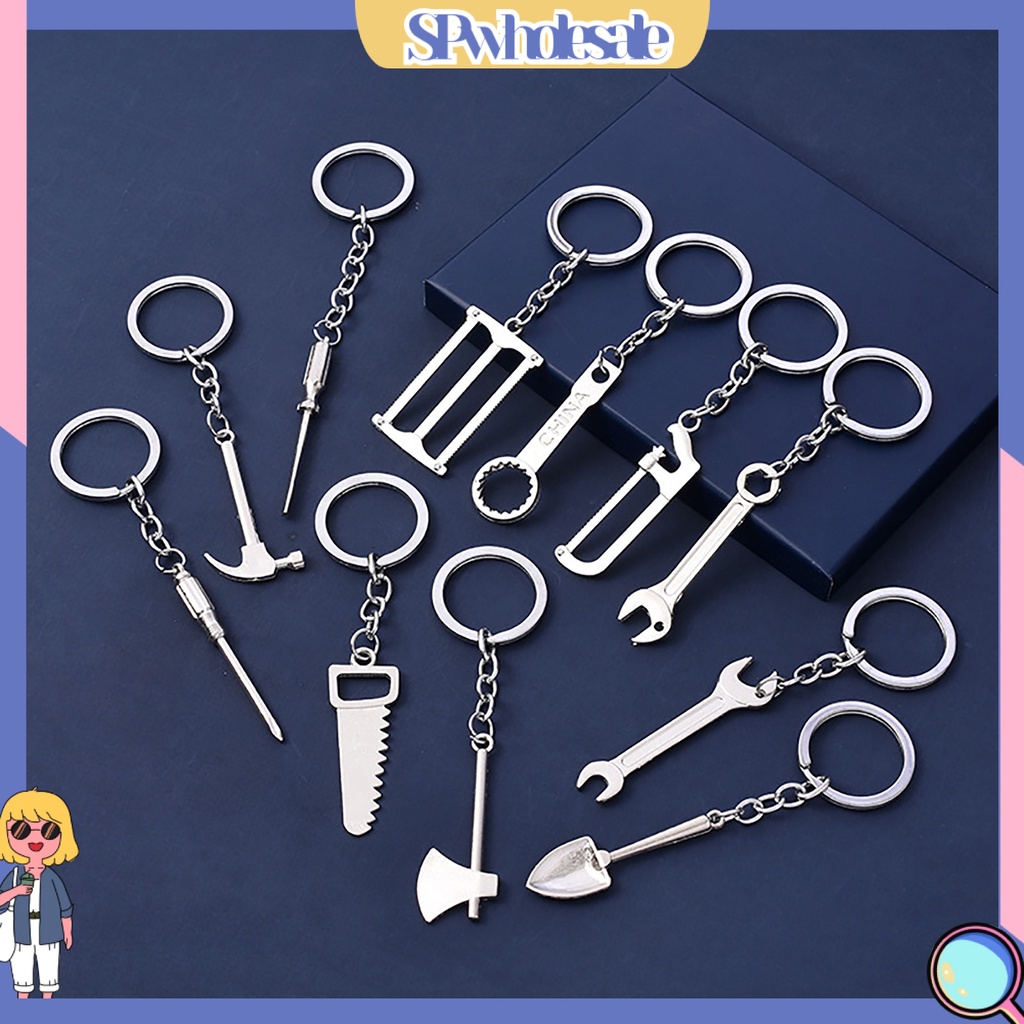 <SPwholesale> Móc Khóa Thủ Công Tinh Tế Độ Cứng Cao Chống Ăn Mòn Mini Có Vòng Khóa Sử Dụng Hàng Ngày