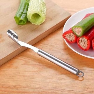 Dụng Cụ Lấy Ruột Trái Cây Bằng INOX Không Gỉ - Dụng Cụ Lấy Ruột Mướp Đắng
