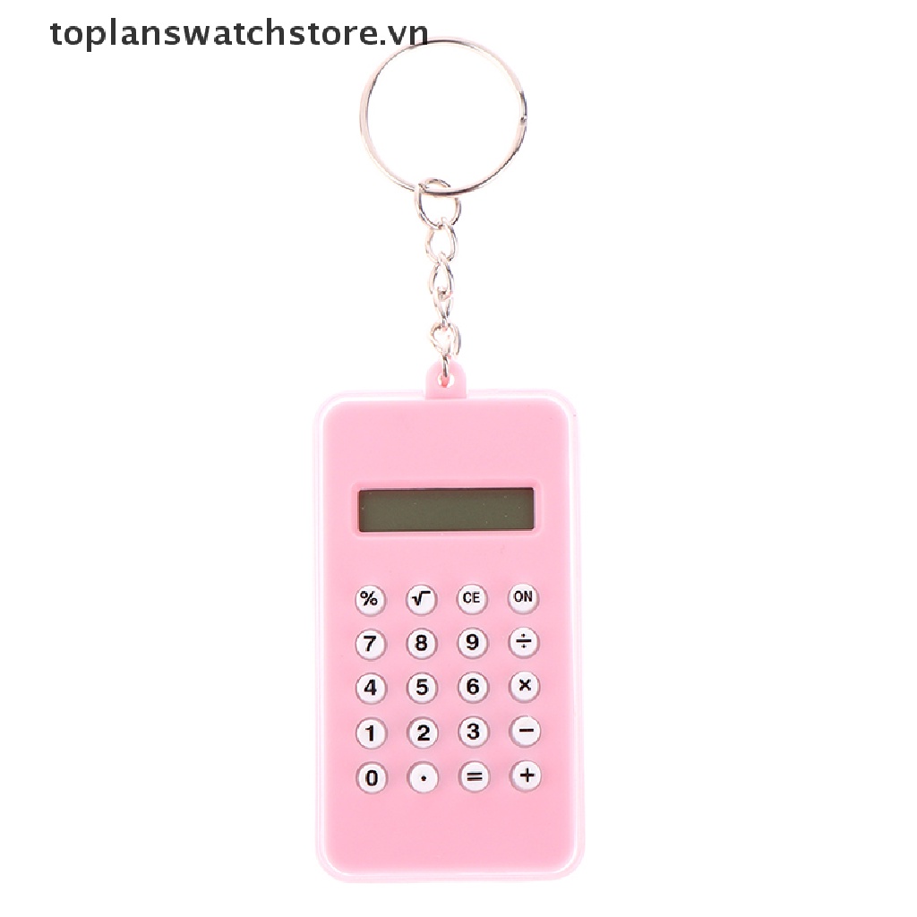 Máy Tính Kỹ Thuật Số Mini Dạng Móc Khóa Tiện Dụng Cho Văn Phòng