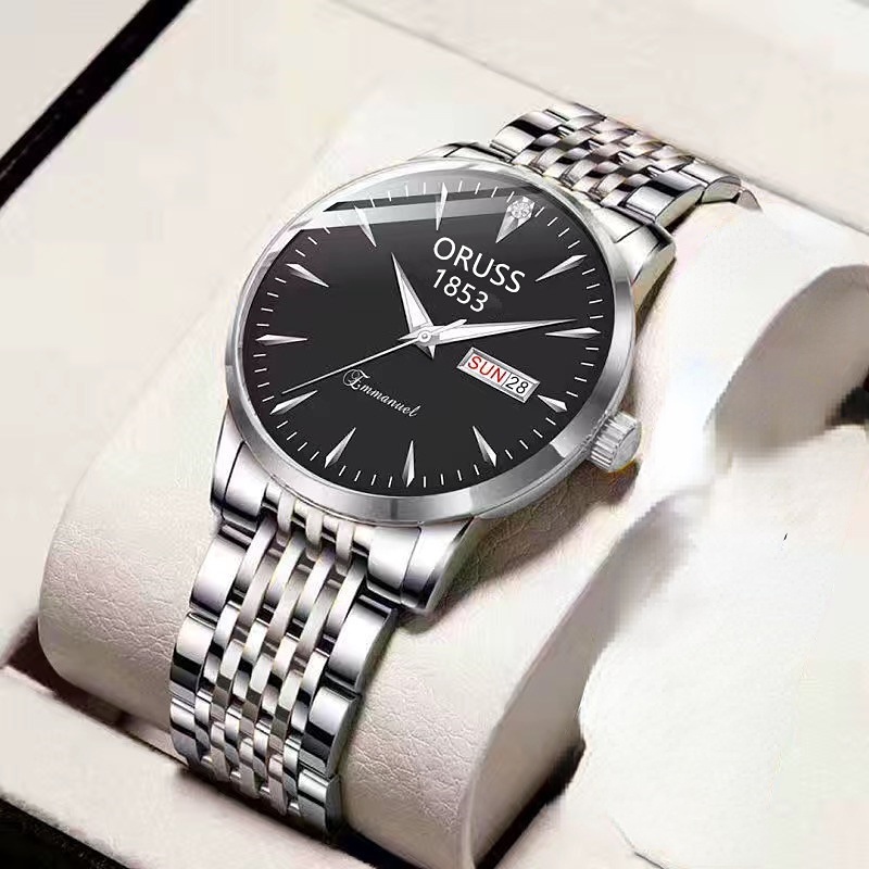 Đồng Hồ Nam Chính Hãng  Dây Da Cao Cấp Có Lịch Ngày Kiểu Dáng Thời Trang Doanh Nhân Đẹp Giá Rẻ