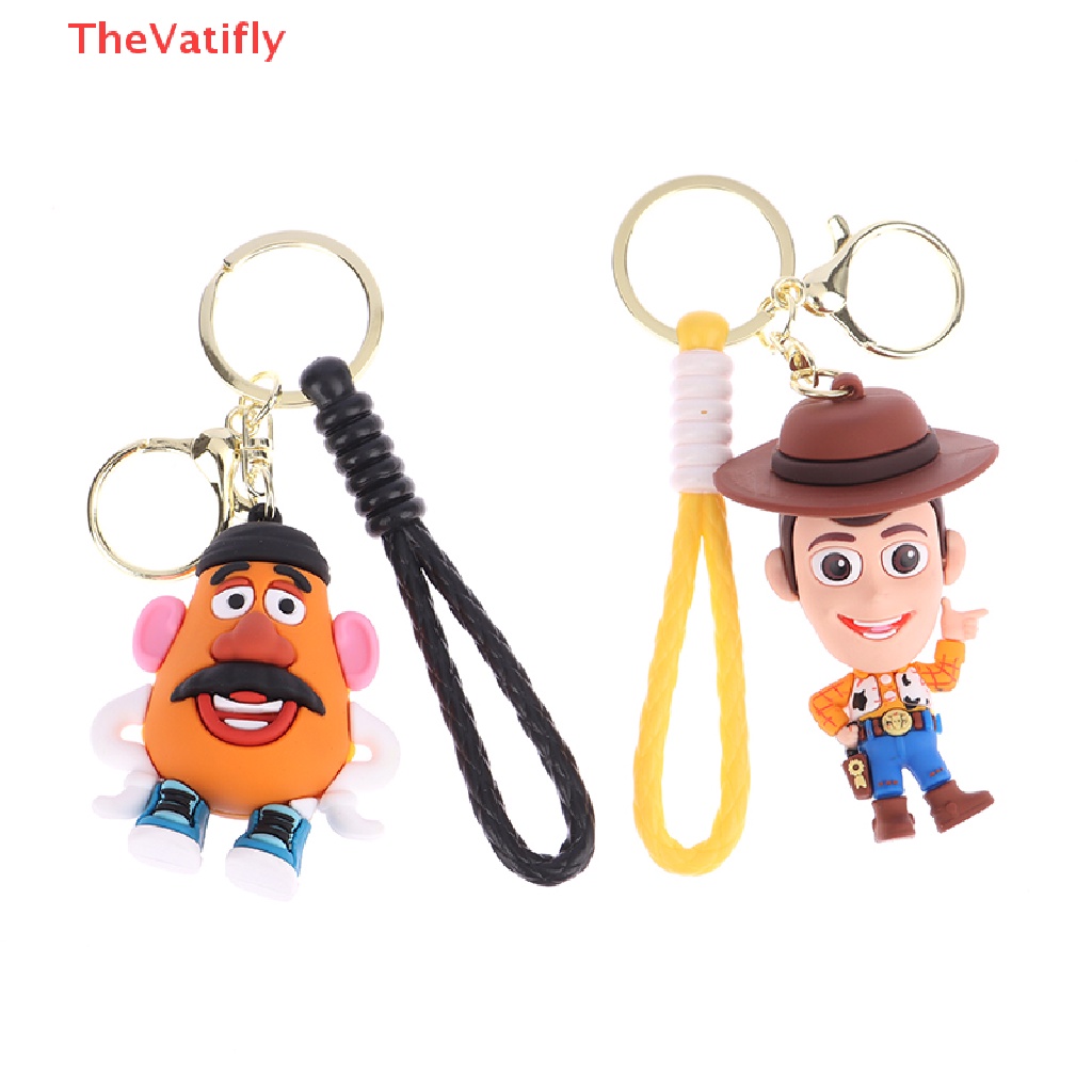 DISNEY [Thevalifly] Móc Khóa Búp Bê Hoạt Hình Toy Story Buzz Lightyear Woody Lotso
