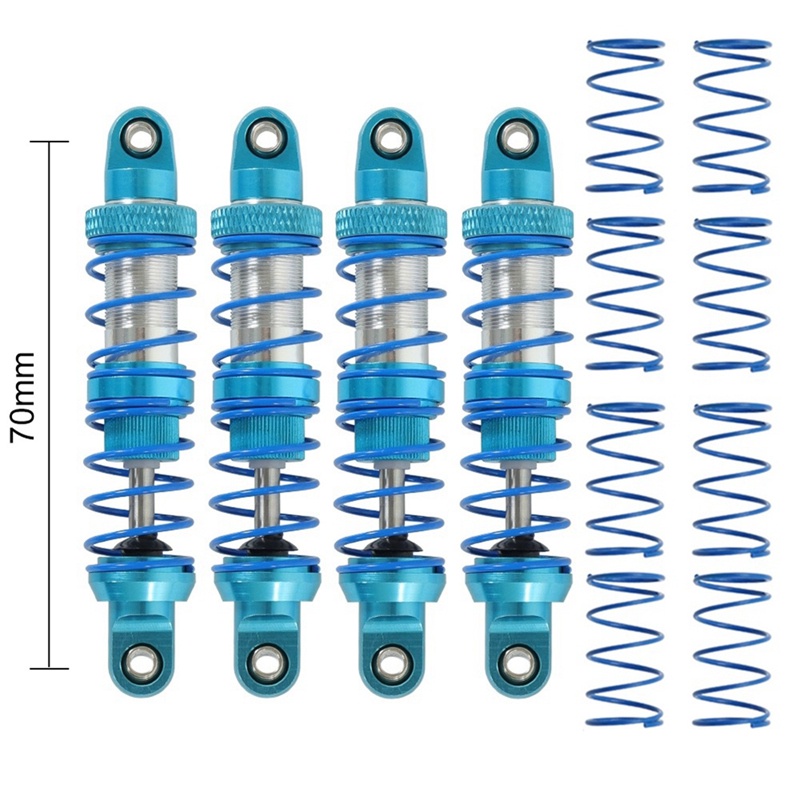 Bộ Giảm Xóc Bằng Kim Loại Cho Xe Điều Khiển Từ Xa 1 / 10 SCX10 90046 RBX10 TRX4 TRX6