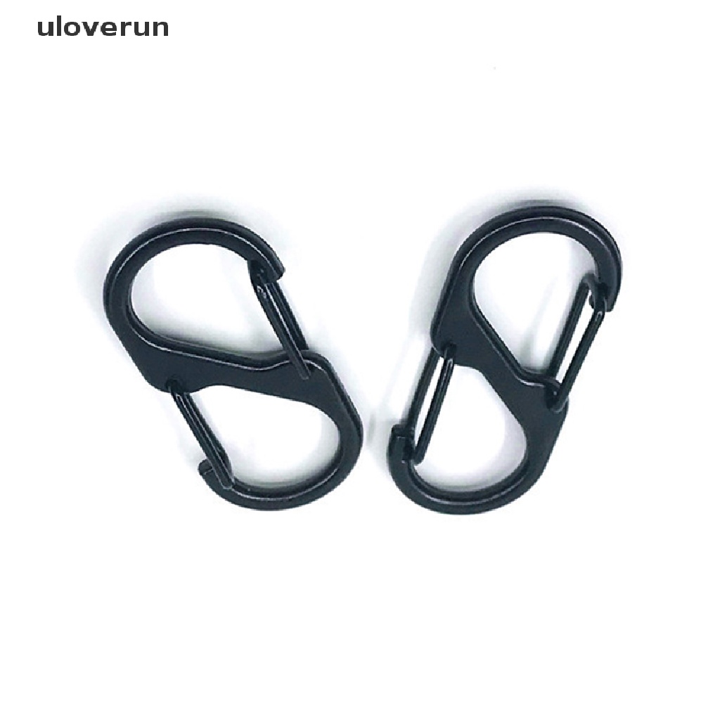 Móc Khóa Chữ S Mini Bằng Thép Không Gỉ Tiện Dụng Khi Đi Cắm Trại