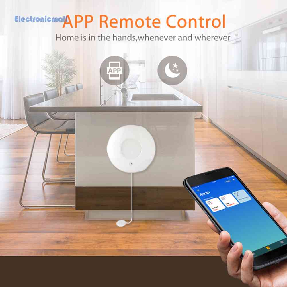 Cảm Biến Rò Rỉ Điện Tử Zigbee Zigbee Không Cần Pin Cho Apple HomeKit 01.vn