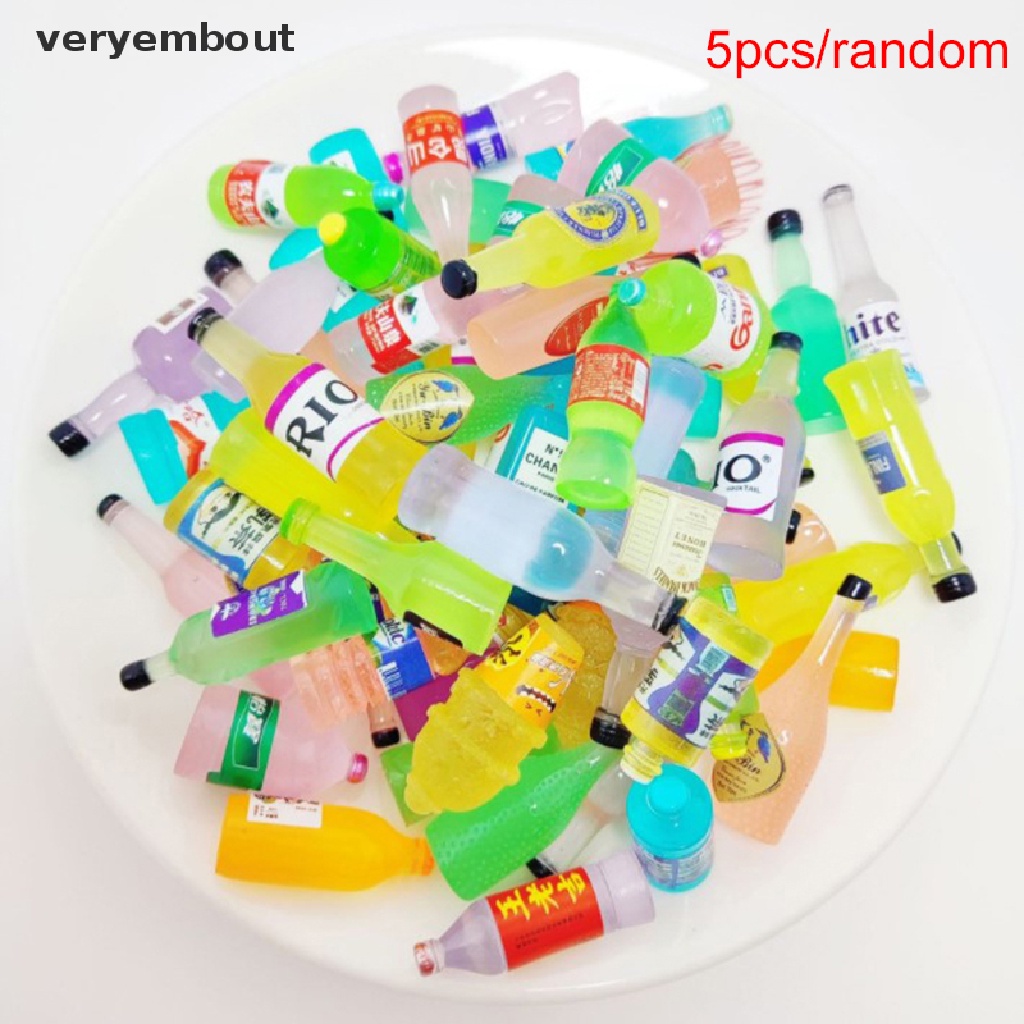 Ut Set 5 Mô Hình Búp Bê Phát Sáng Trong Bóng Tối Mini Bằng Nhựa Resin Craf n