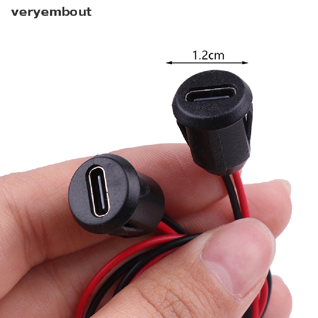 1 Dây Sạc TYPE-C 2P Chống Thấm Nước Cho Phương Tiện Giao Thông