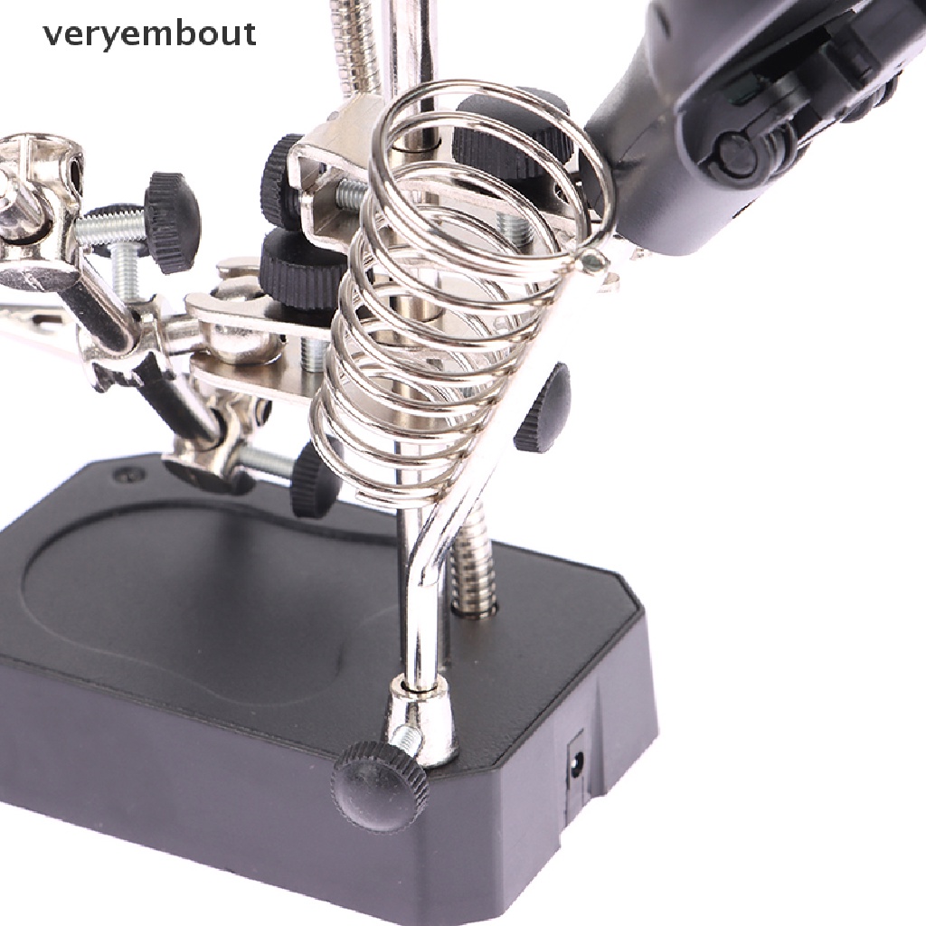 1 Giá Đỡ Đèn Led Kính Lúp Bằng Sắt Chuyên Dụng Trong Hàn Điện