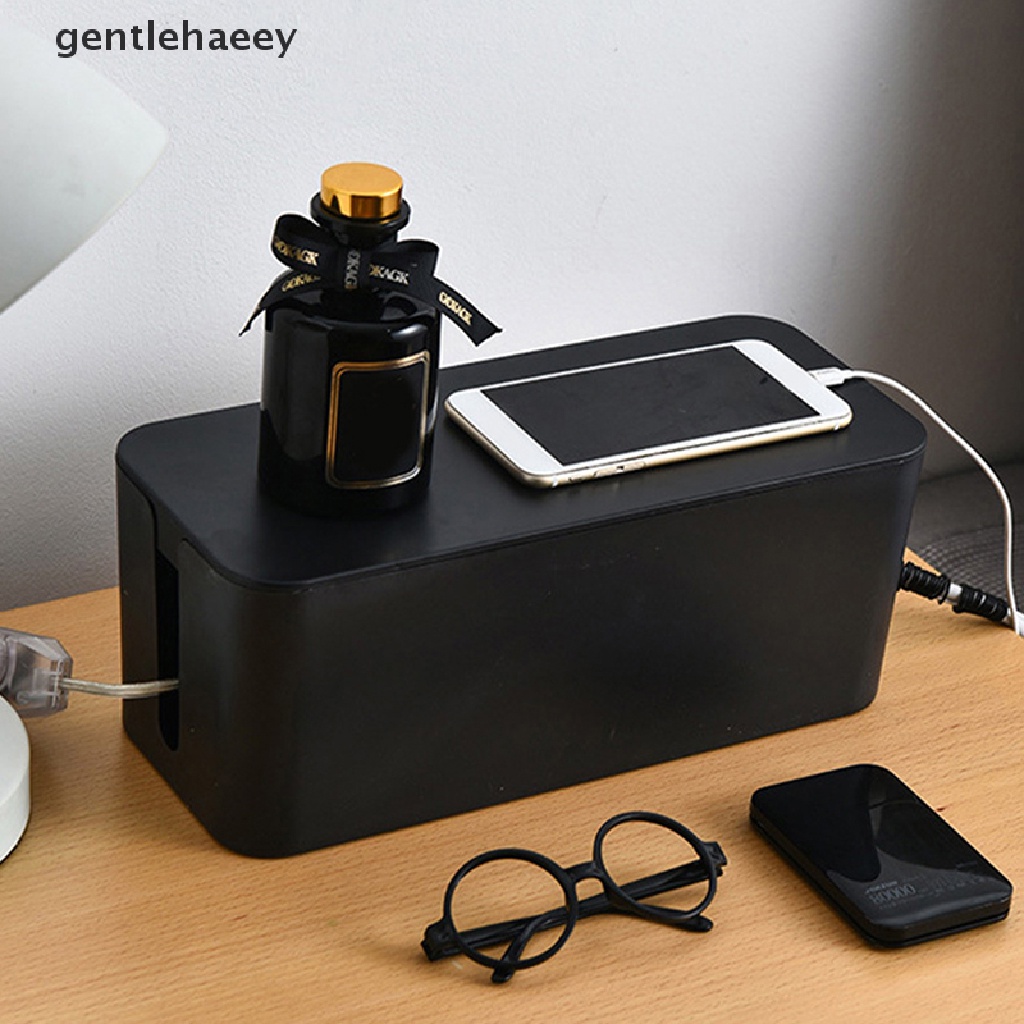 Hộp Đựng Dây Cáp Sạc Để Bàn Đơn Giản Tiện Dụng