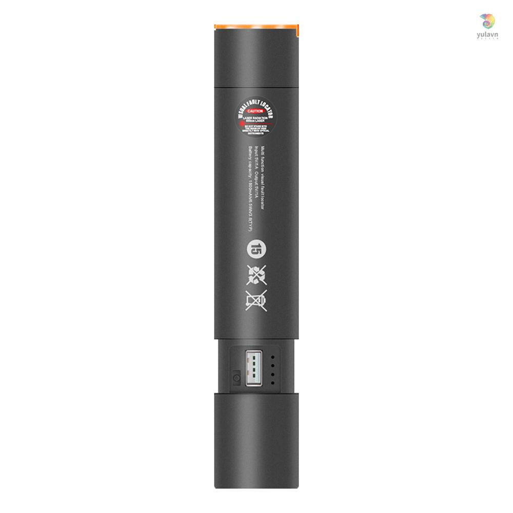 Bút Thử Điện Cầm Tay Sợi Quang 10mw Màu Đỏ Có Thể Sạc Lại