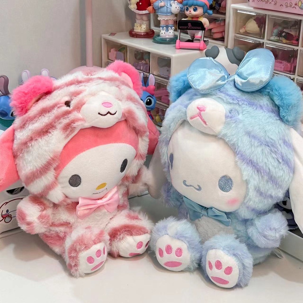 Mới Thú Nhồi Bông Hình Chú Hổ Hoạt Hình Cinnamoroll Đáng Yêu