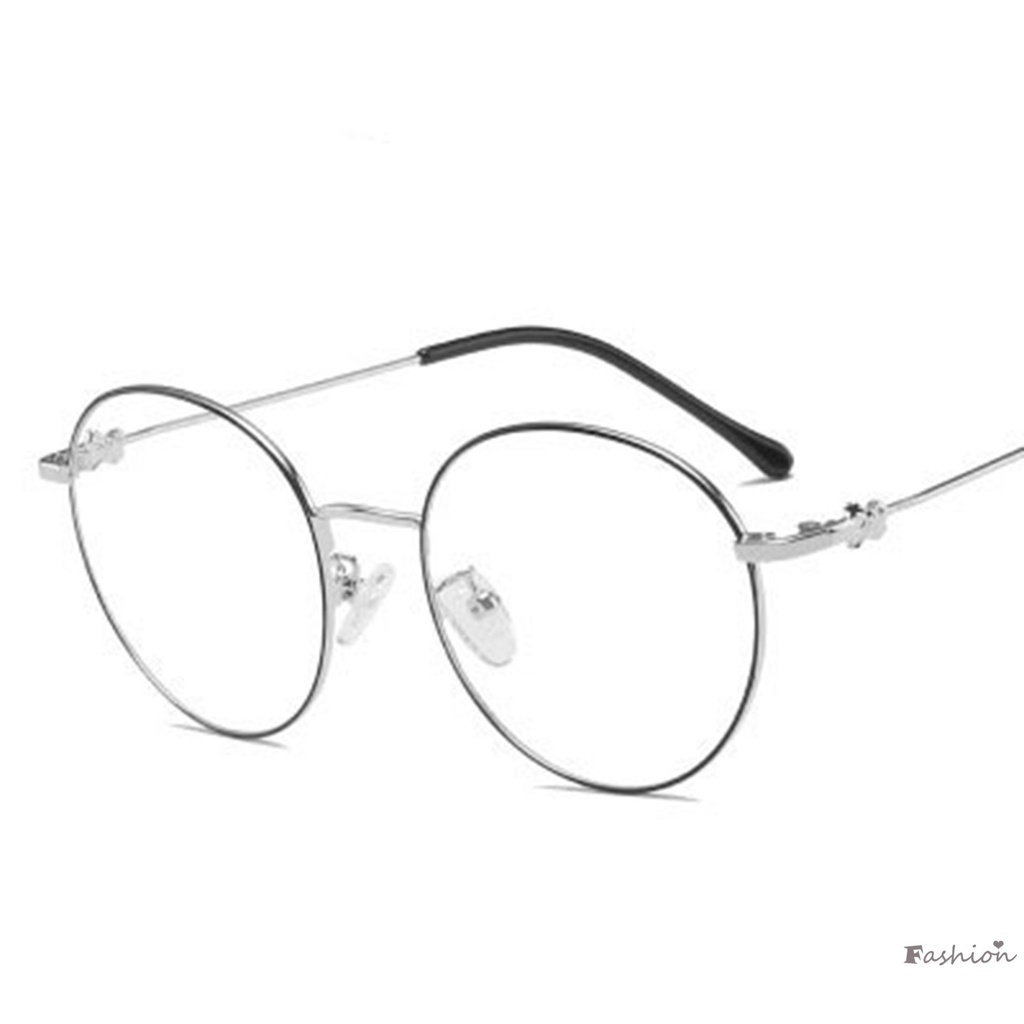 Mắt Kính Gọng Tròn Lớn Chống Chói Mắt Dễ Thương