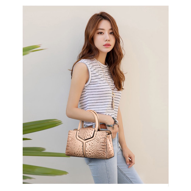 Túi Xách Đeo Vai Da Cá Sấu Thật Cao Cấp Thời Trang 2023 Cho Nữ