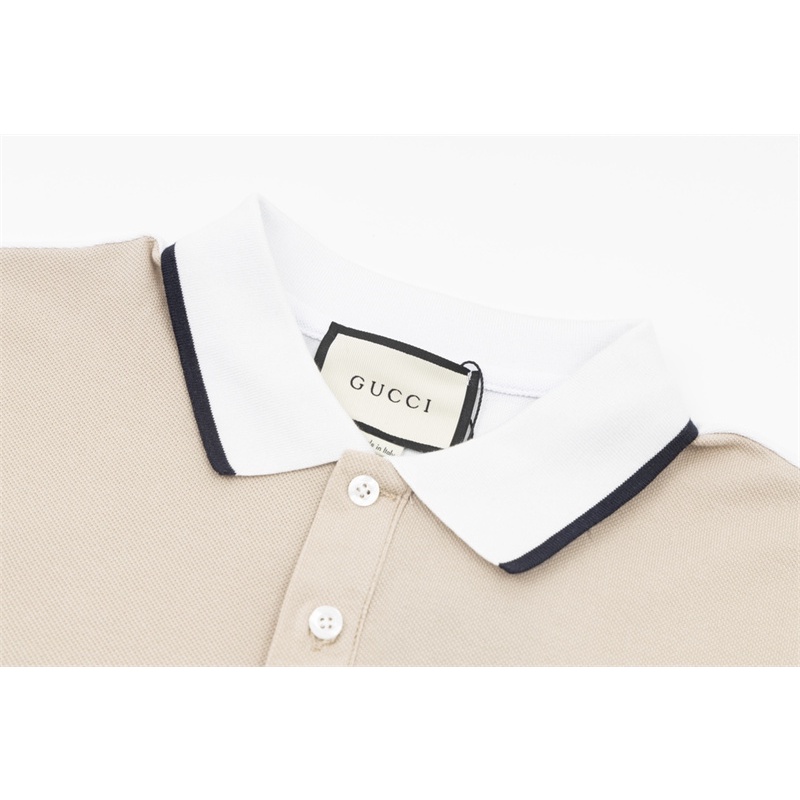 Bán Chạy Nhất Áo polo Cotton Dệt Tay Ngắn Cổ Bẻ Phối Túi Màu Tương Phản Kích Thước Lớn Unisex