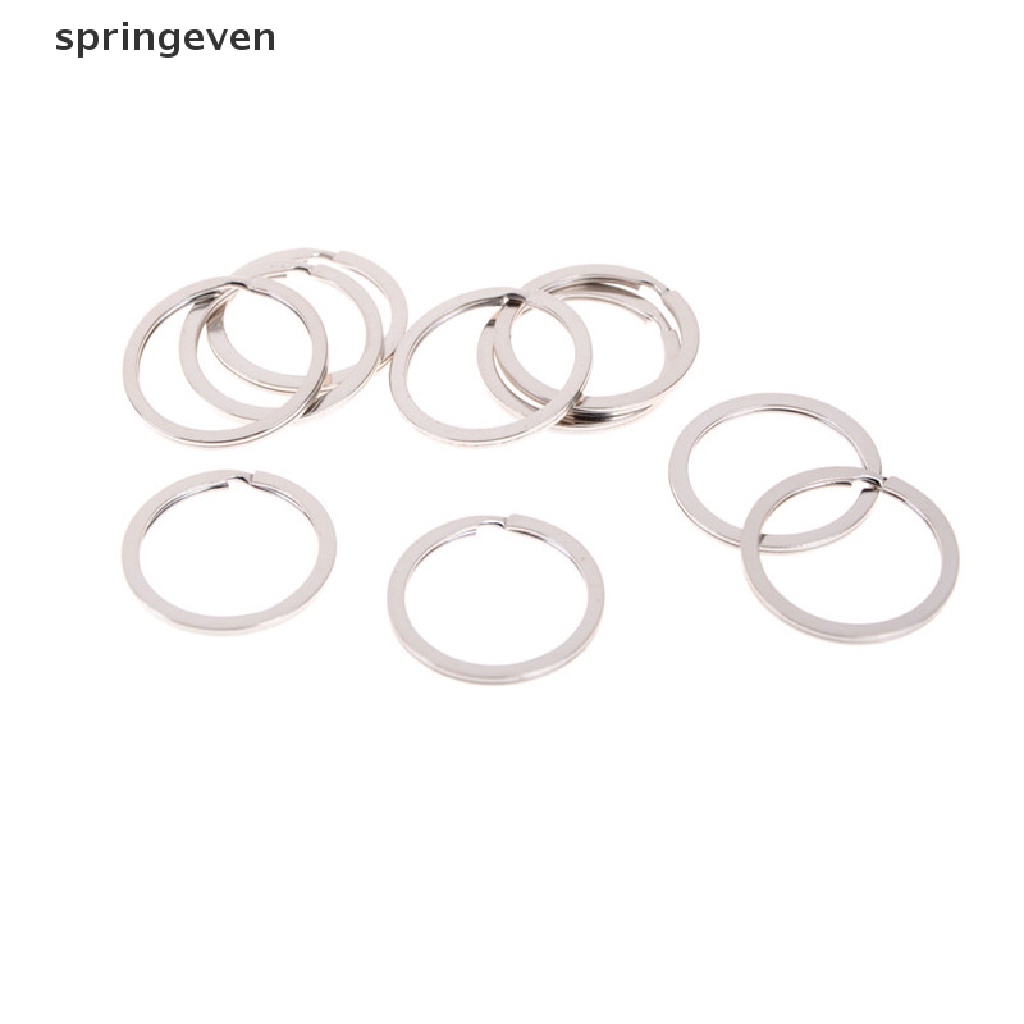 Bộ 10 Vòng Kim Loại Gắn Chìa Khóa 1.5 * 25mm