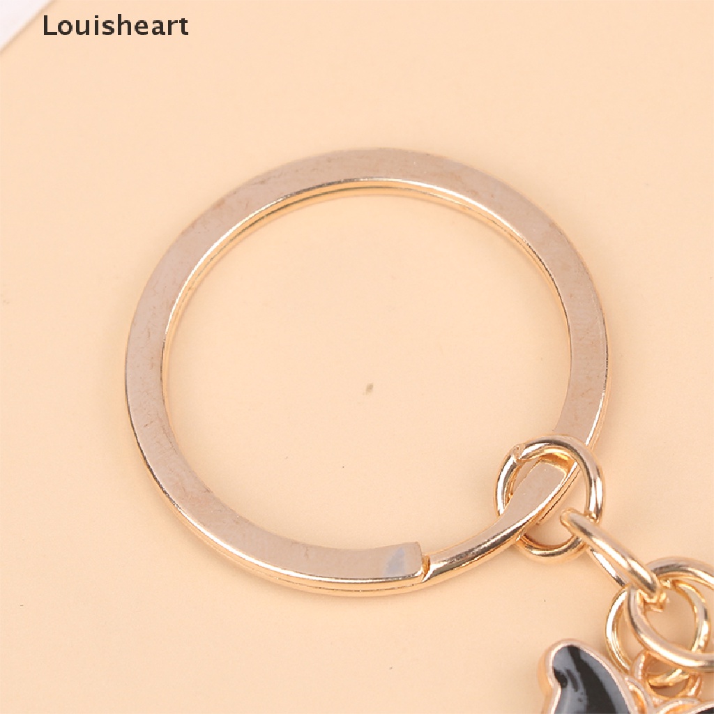 1 Móc Khóa Hình Bướm Louisheart TFG Dễ Thương