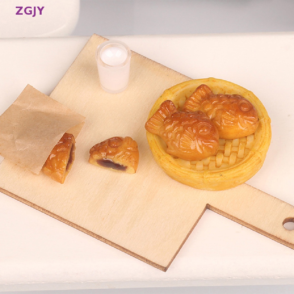 1 Set Mô Hình Thức Ăn Nhanh Trang Trí Nhà Búp Bê Tỷ Lệ 1: 12 Mới