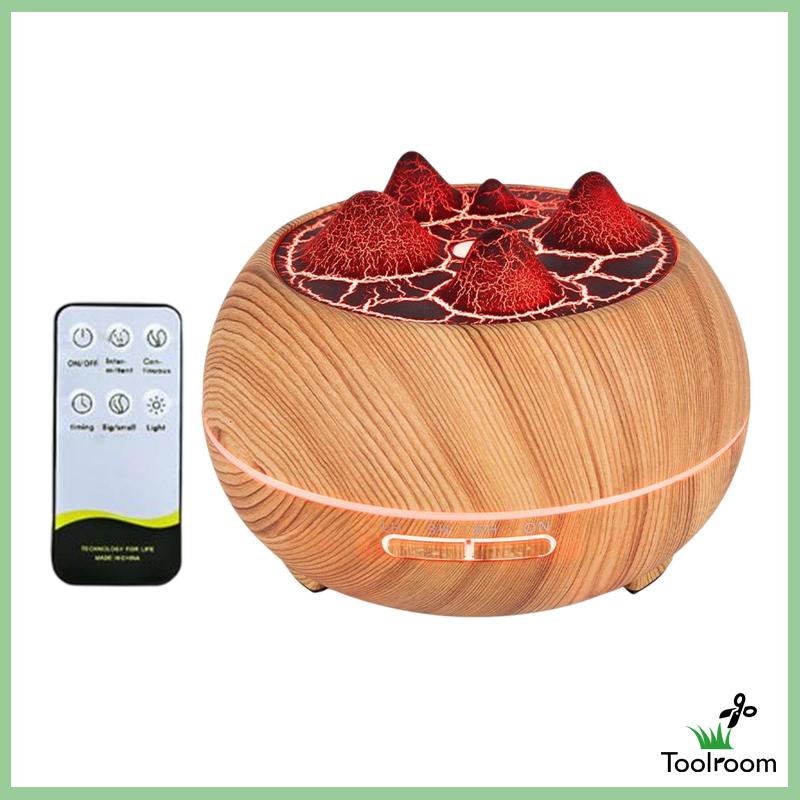 Máy Khuếch Tán Tinh Dầu 400ml Có Đèn Ngủ Hẹn Giờ Tiện Dụng Cho Gia Đình