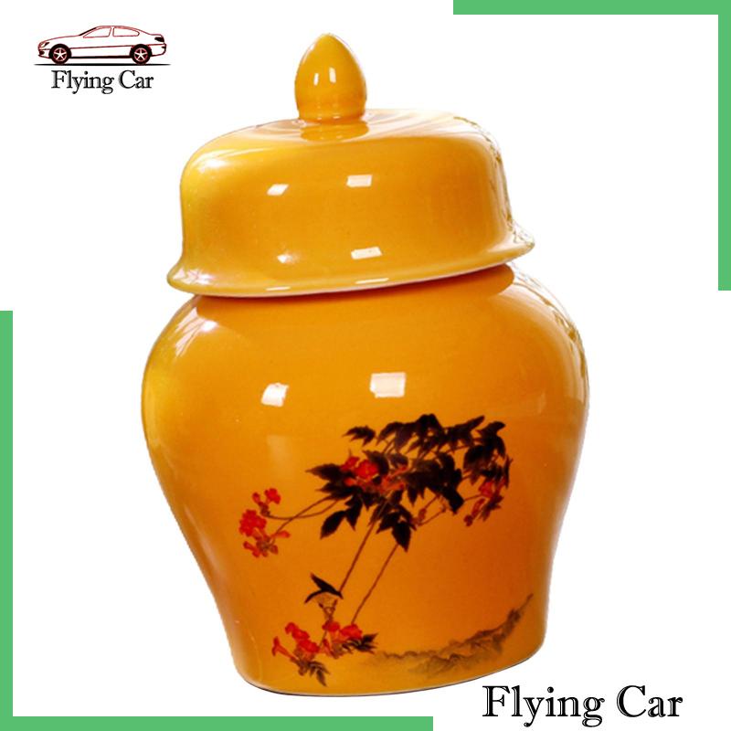 Hũ Gốm Đựng Trà Có Nắp Đậy Tiện Dụng Lzdjfmy2